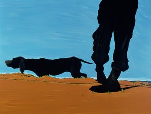 1999年チェスタータウンの干潮（キャンバスにアクリル） 作： Marjorie Weiss